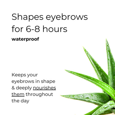 Noor Skincare Clear Eyebrow Gel & Transparent Mascara | Brow Fixer & Setting Gel | Waterproof & Provides Hold upto 8 hours | Zero residue & Lightwieght | 60 day pack (5 gm)
